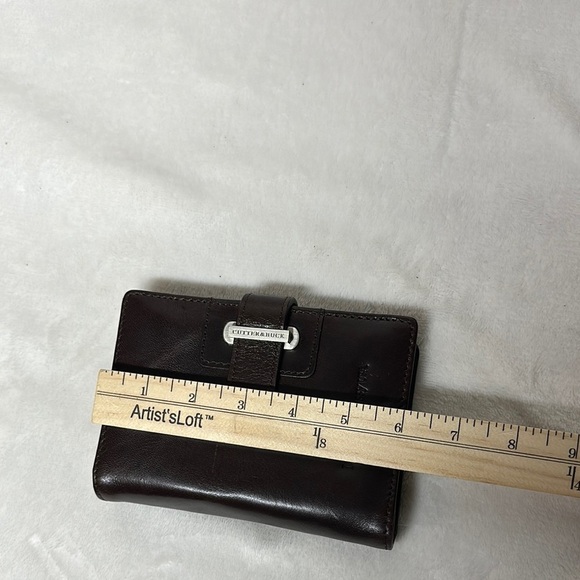 Vintage Cutter & Buck Dark Brown Leather notepad - Picture 10 of 11